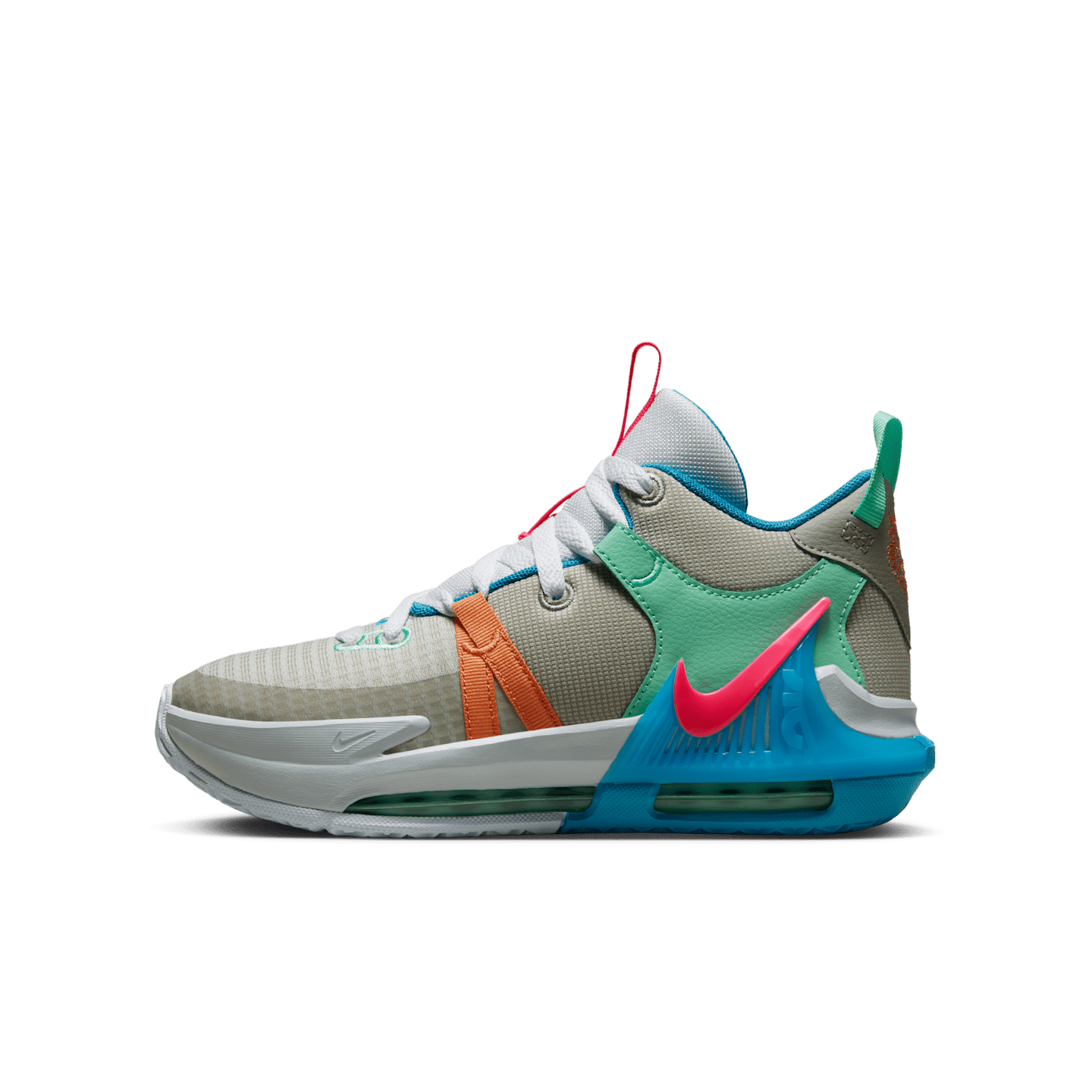 Детские кроссовки Nike LeBron Witness 7 Big Kids' Basketball Shoes — фото 1
