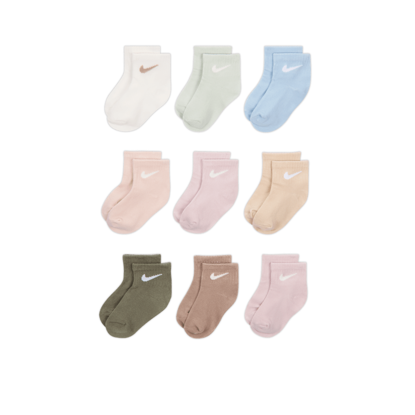 Детские носки Nike Infant/Toddler Socks Gift Set (9 Pairs) — фото 1
