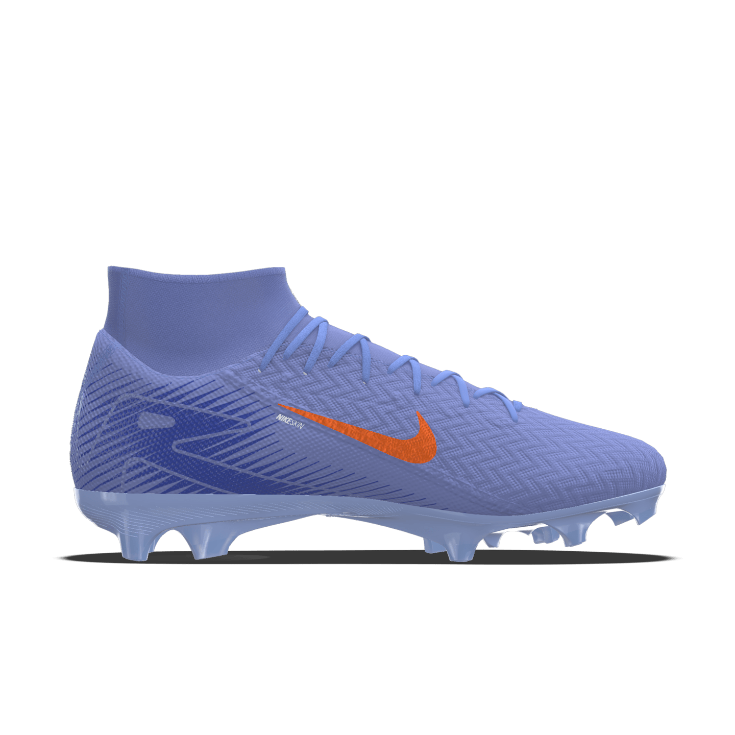Мужские бутсы Nike Mercurial Superfly 10 Academy By You Custom FG High-Top Soccer Cleats — фото 3