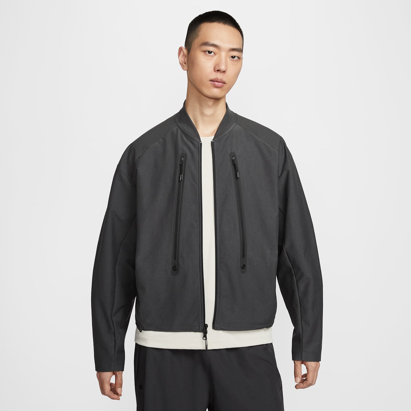 Мужские куртки Nike Tech Men's Dri-FIT Shori Knit Jacket — фото 1