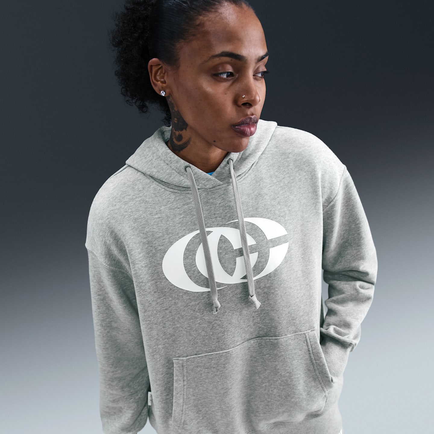 Мужские худи Nike Caitlin Clark Nike Basketball Phoenix Fleece Pullover — фото 2