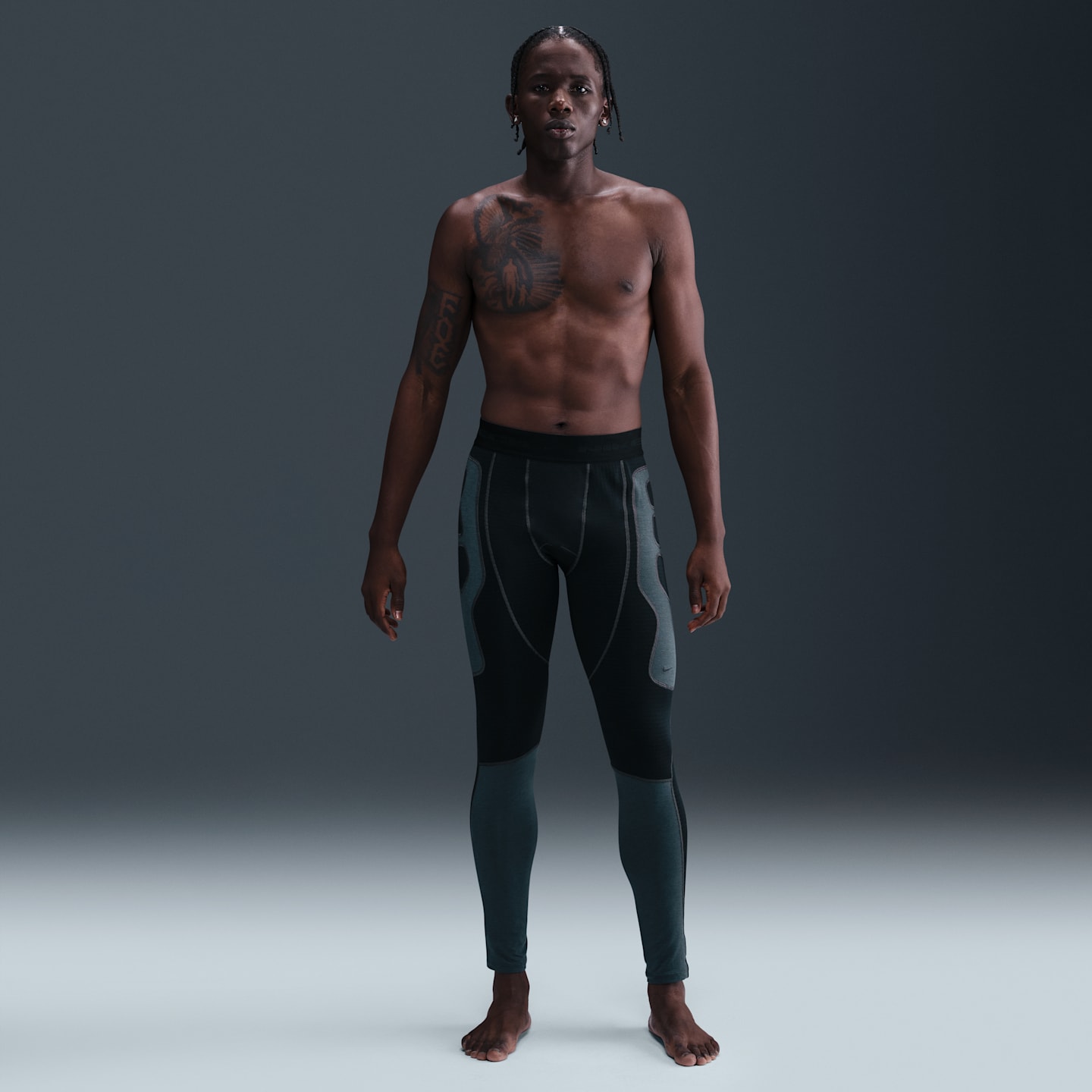 Мужские брюки Nike Tech Men's Therma-FIT Base Layer Tights — фото 1