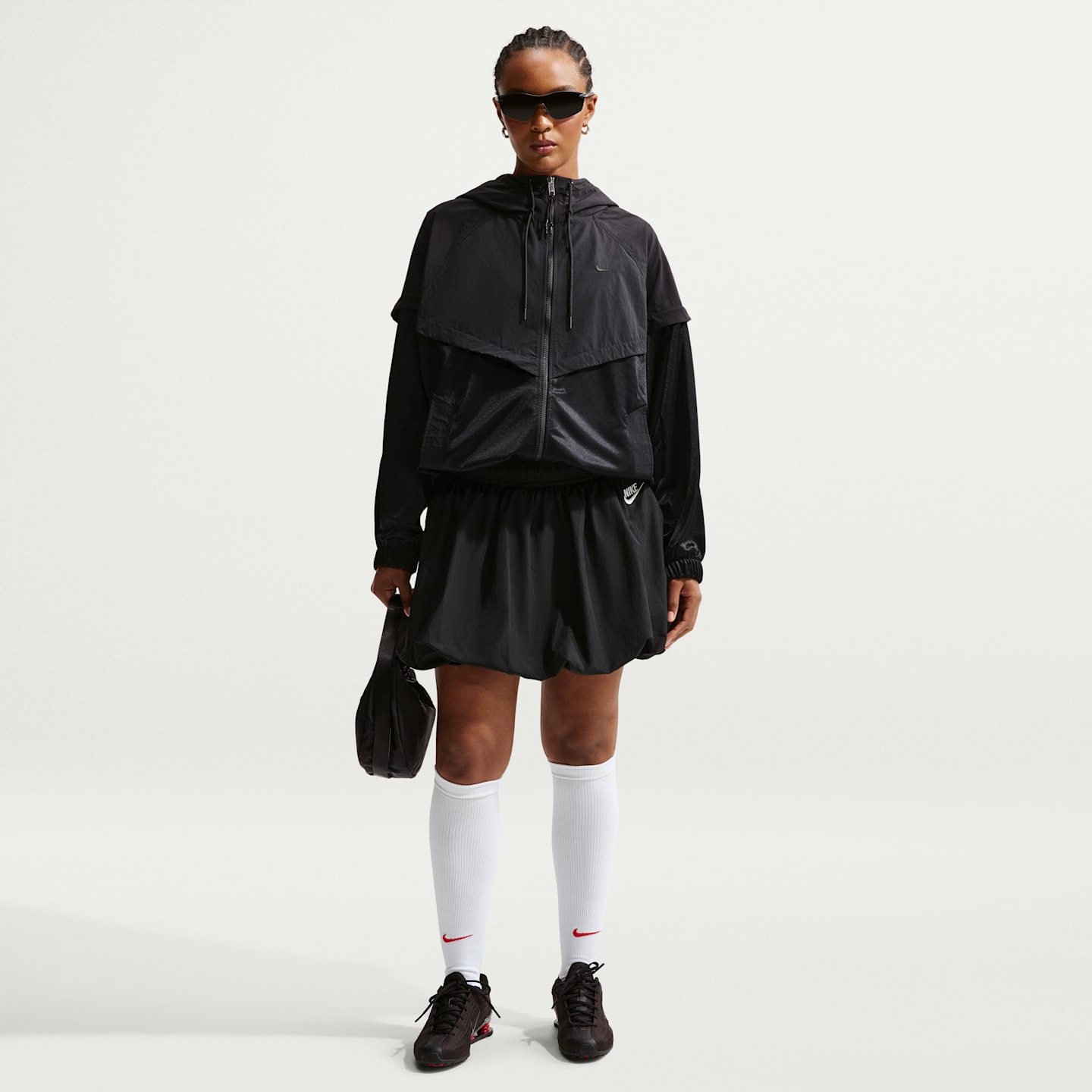 Женские куртки Nike Sportswear Women's Oversized Windrunner Jacket — фото 4