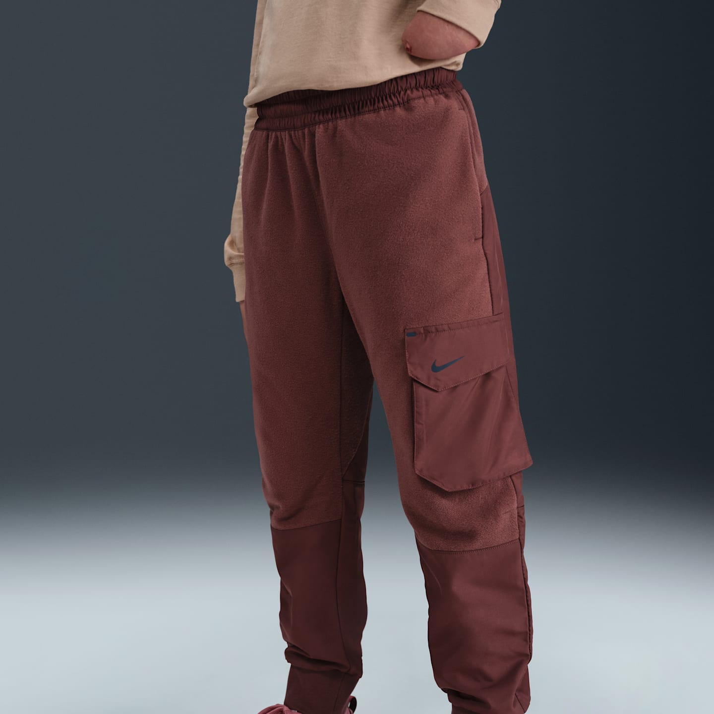 Детские брюки Nike Sportswear City Utility EasyOn Big Kids' Therma-FIT Winterized Pants — фото 2