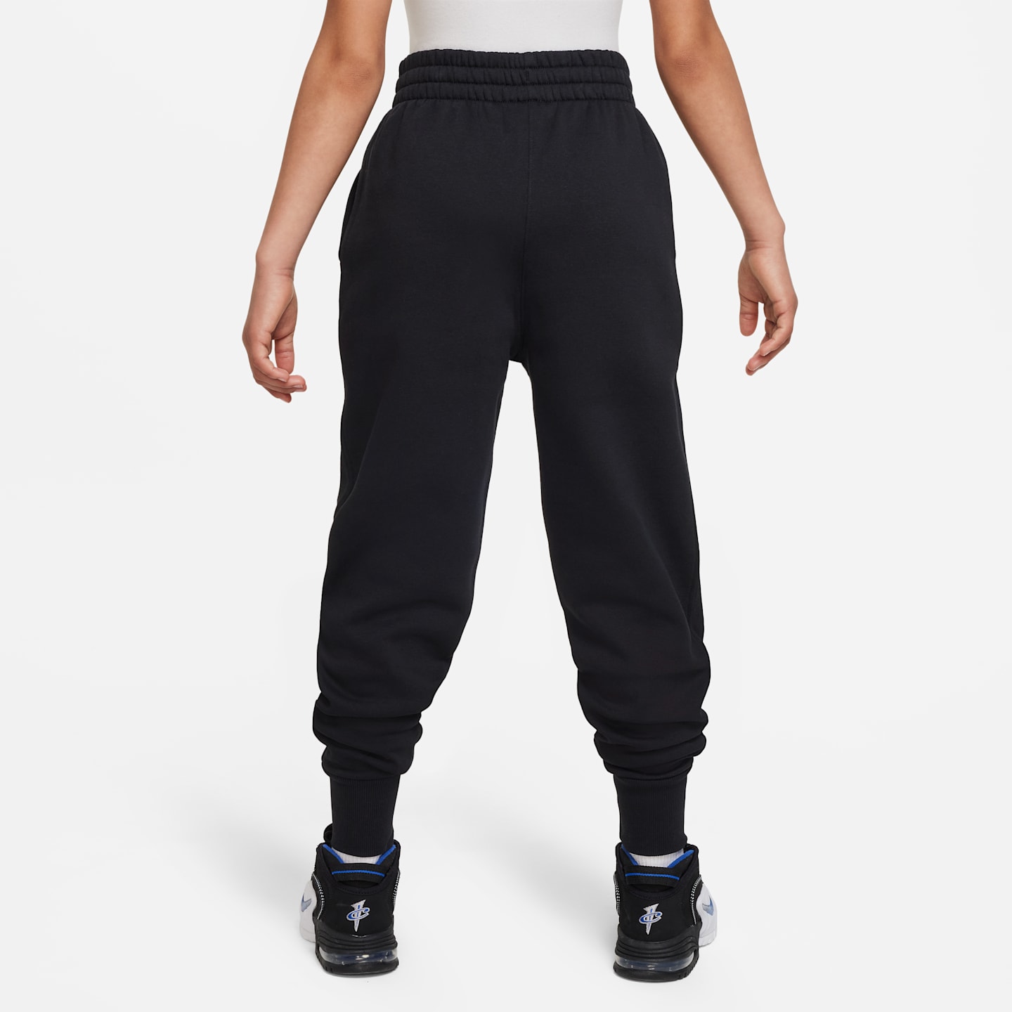 Детские брюки Nike Sportswear Club Fleece Big Kids' (Girls') High-Waisted Fitted Pants — фото 2
