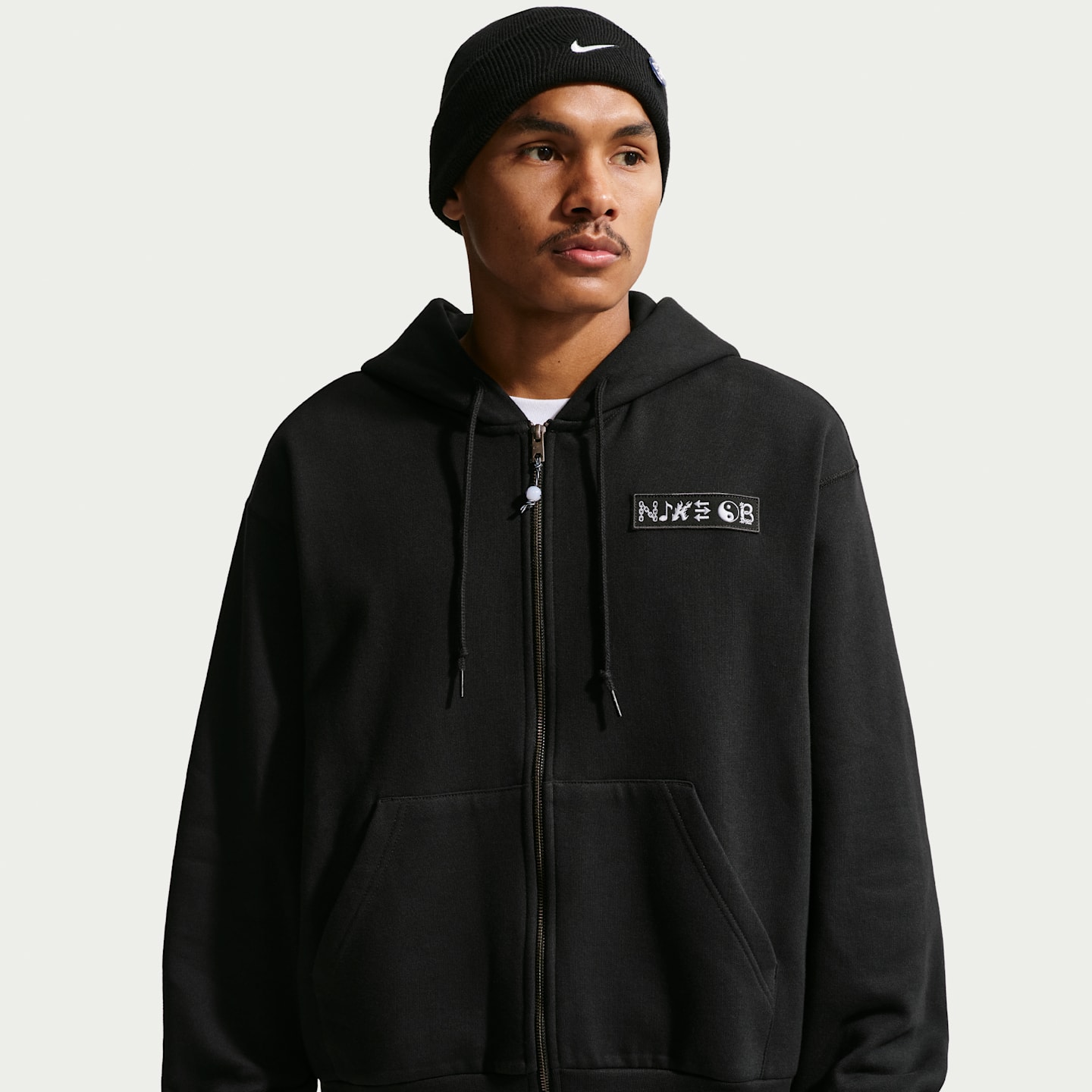 Мужские худи Nike SB Fleece Full-Zip Skate — фото 1