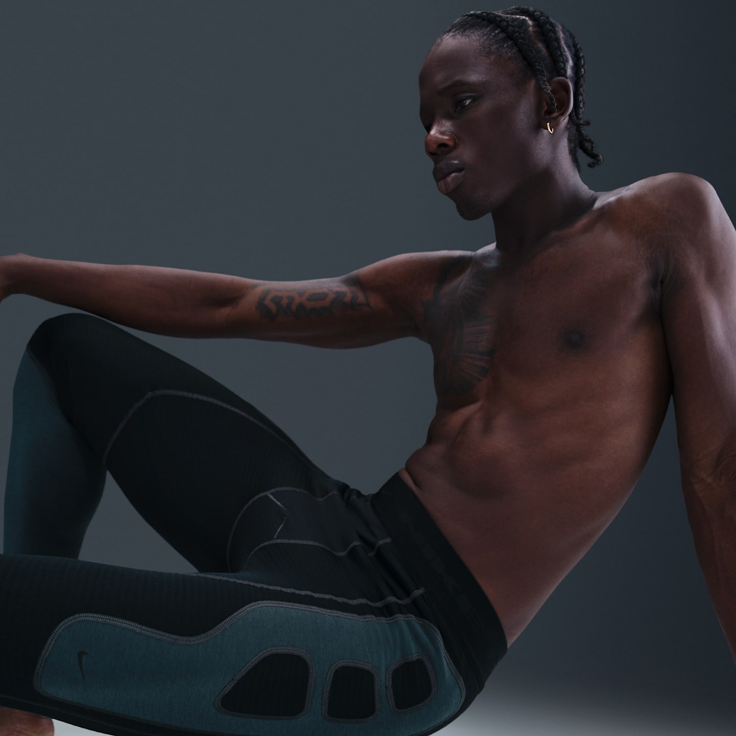 Мужские брюки Nike Tech Men's Therma-FIT Base Layer Tights — фото 5