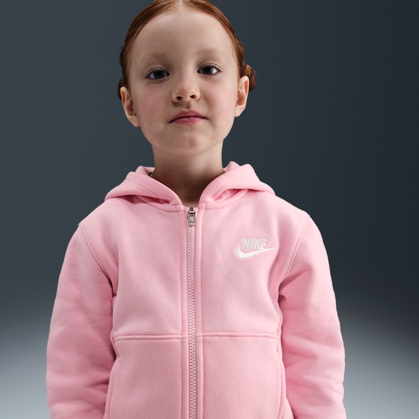 Nike Sportswear Club Toddler Fleece Full-Zip Hoodie — фото 1