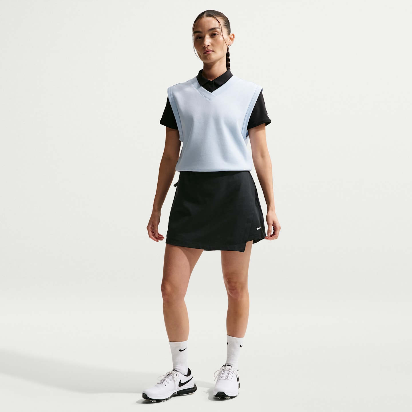 Женские юбки Nike Golf Club Women's Dri-FIT Golf Skirt — фото 1