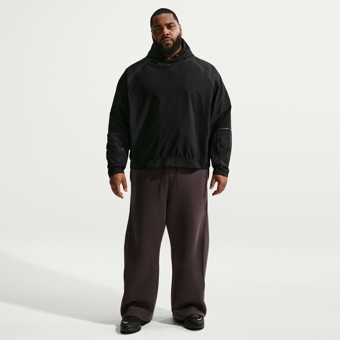 Мужские худи Nike Tech Men's Dri-FIT Shori Knit Utility — фото 9