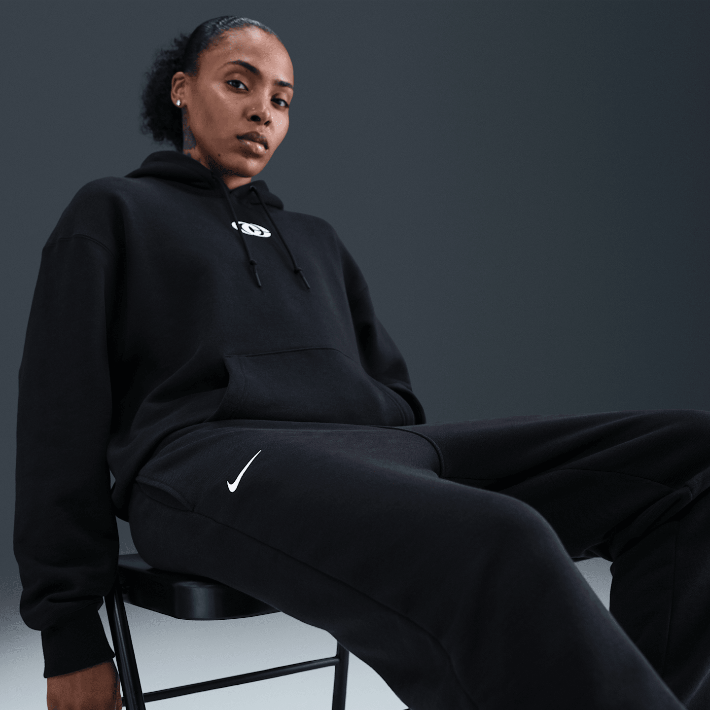 Мужские брюки Nike Caitlin Clark Nike Fleece Cuffed Basketball Pants — фото 5