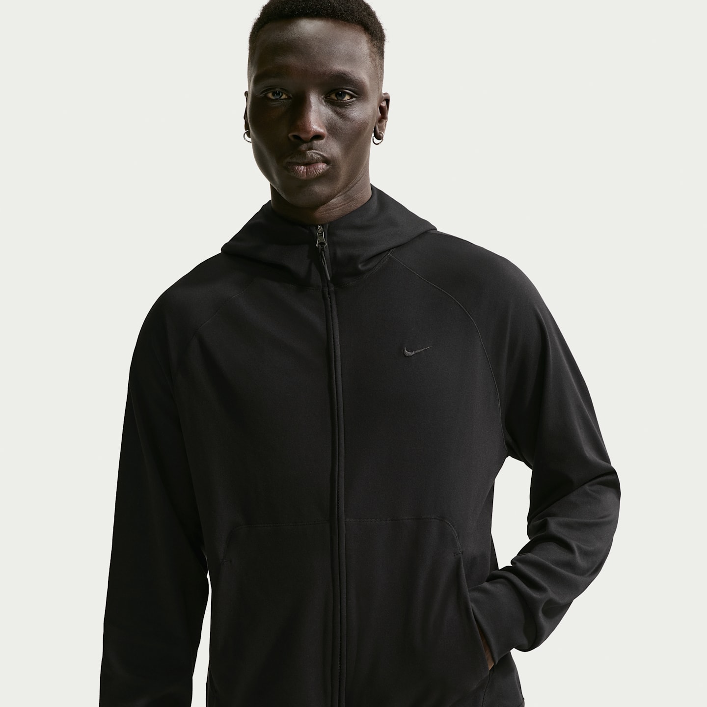Мужские худи Nike Primary NanoKnit Men's Dri-FIT UV Protection Full-Zip Performance — фото 1