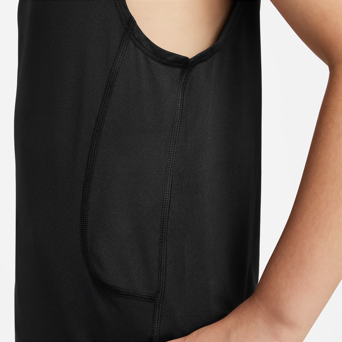 Детские кроссовки Nike Pro Big Kids' (Boys') Sleeveless Top — фото 4
