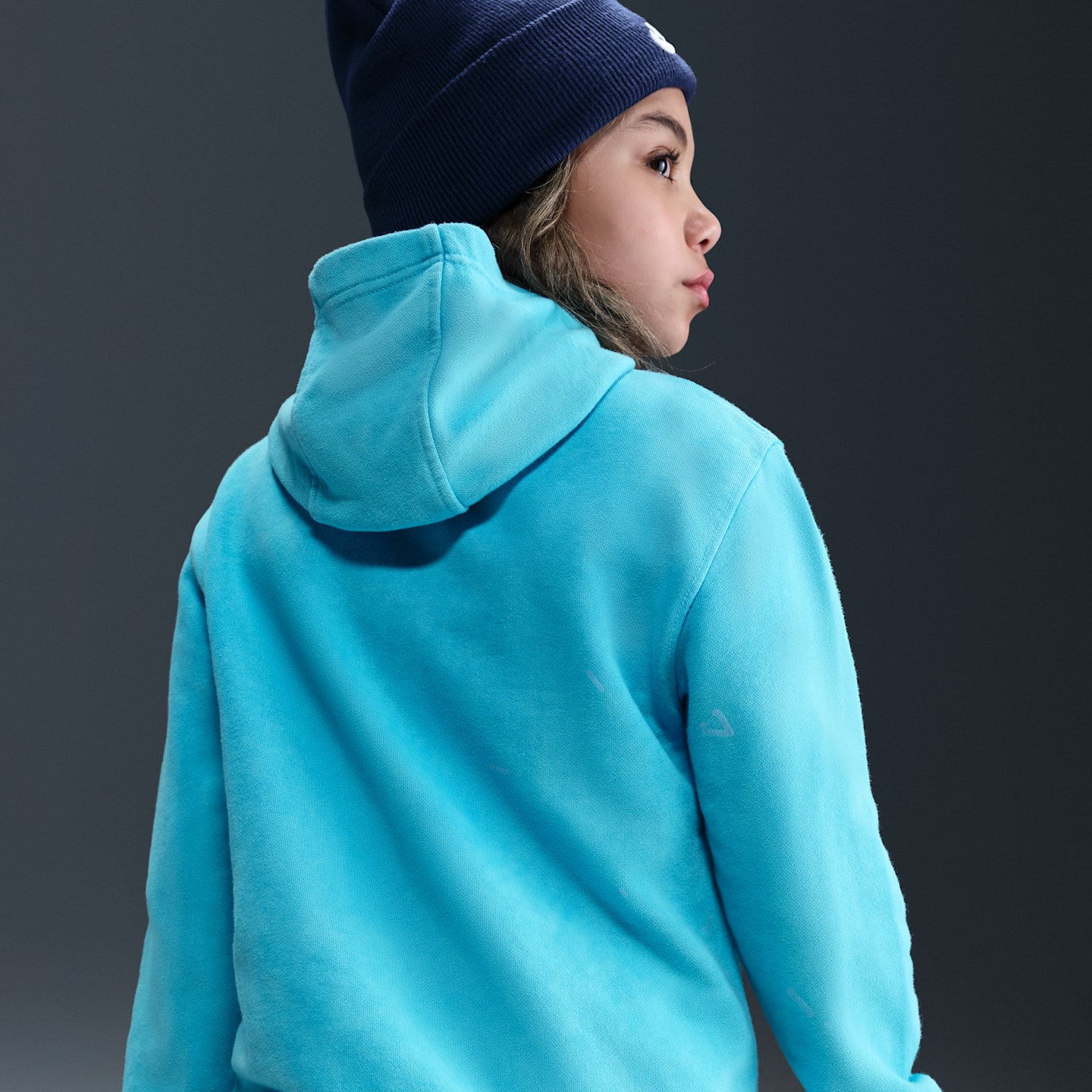 Детские худи Nike Sportswear Big Kids' Pullover — фото 5