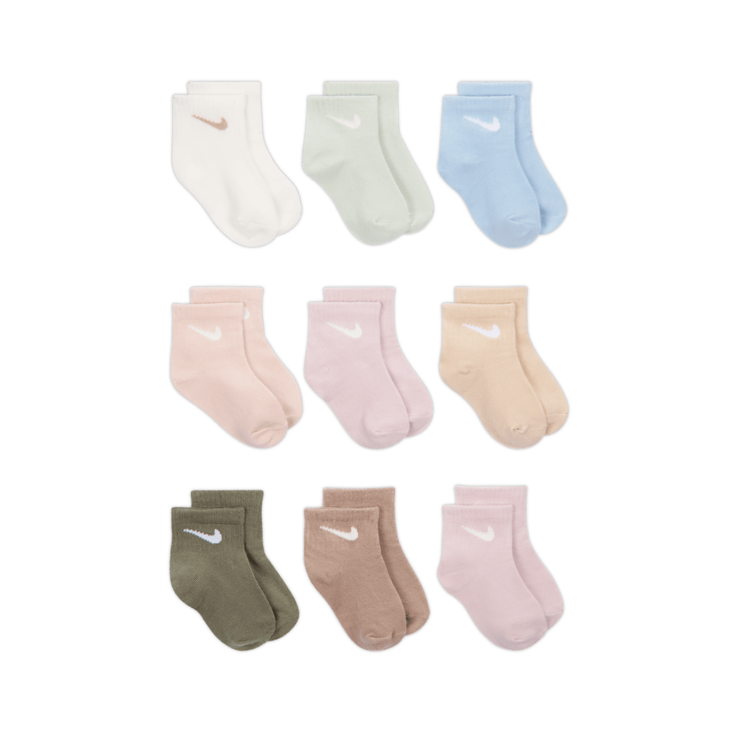 Детские носки Nike Infant/Toddler Socks Gift Set (9 Pairs) — фото 2