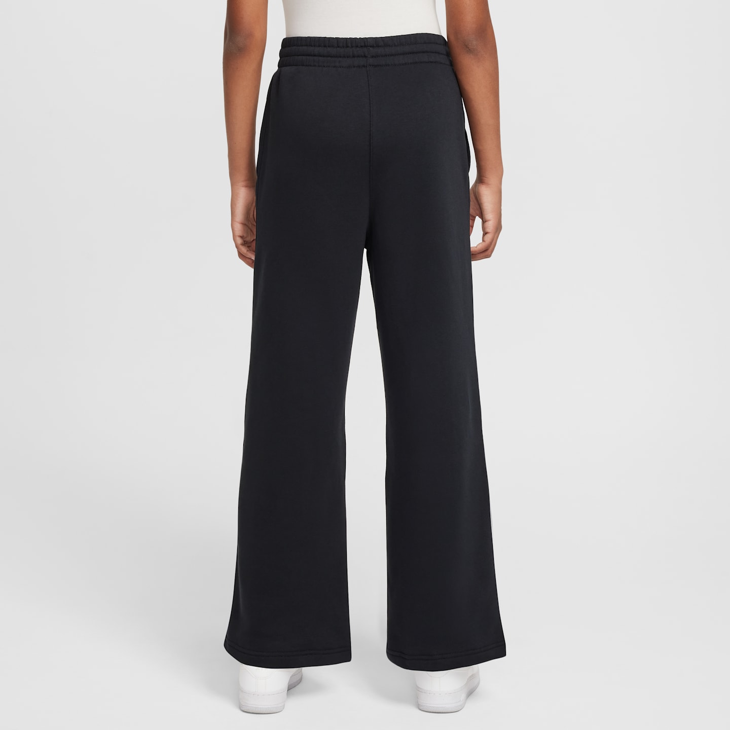 Детские брюки Nike Sportswear Club Fleece Girls' Wide-Leg Pants — фото 2