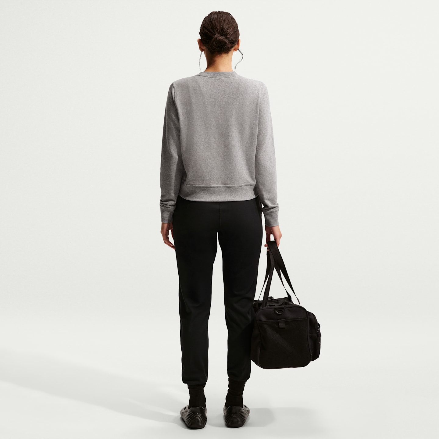 Женские брюки Nike One Women's High-Waisted Full-Length Knit Joggers — фото 5