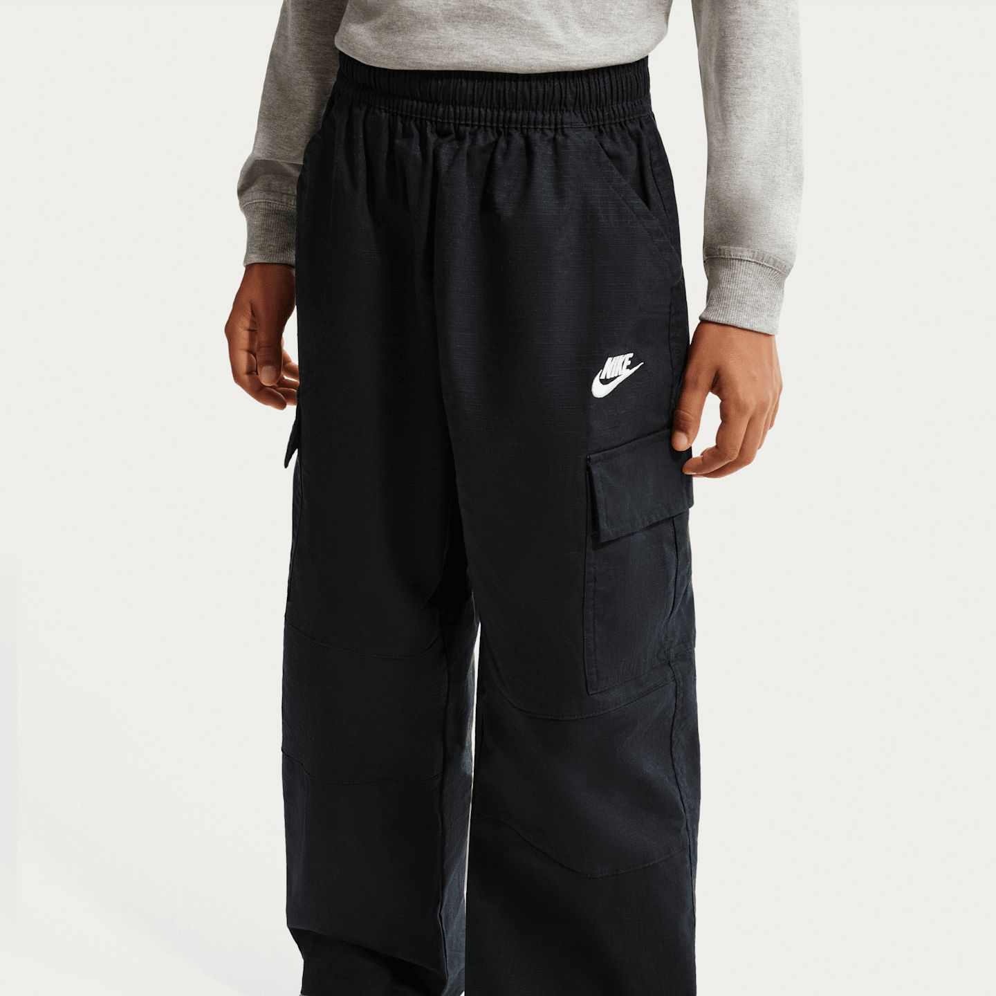 Детские брюки Nike Sportswear Club Big Kids' Woven Cargo Pants — фото 2