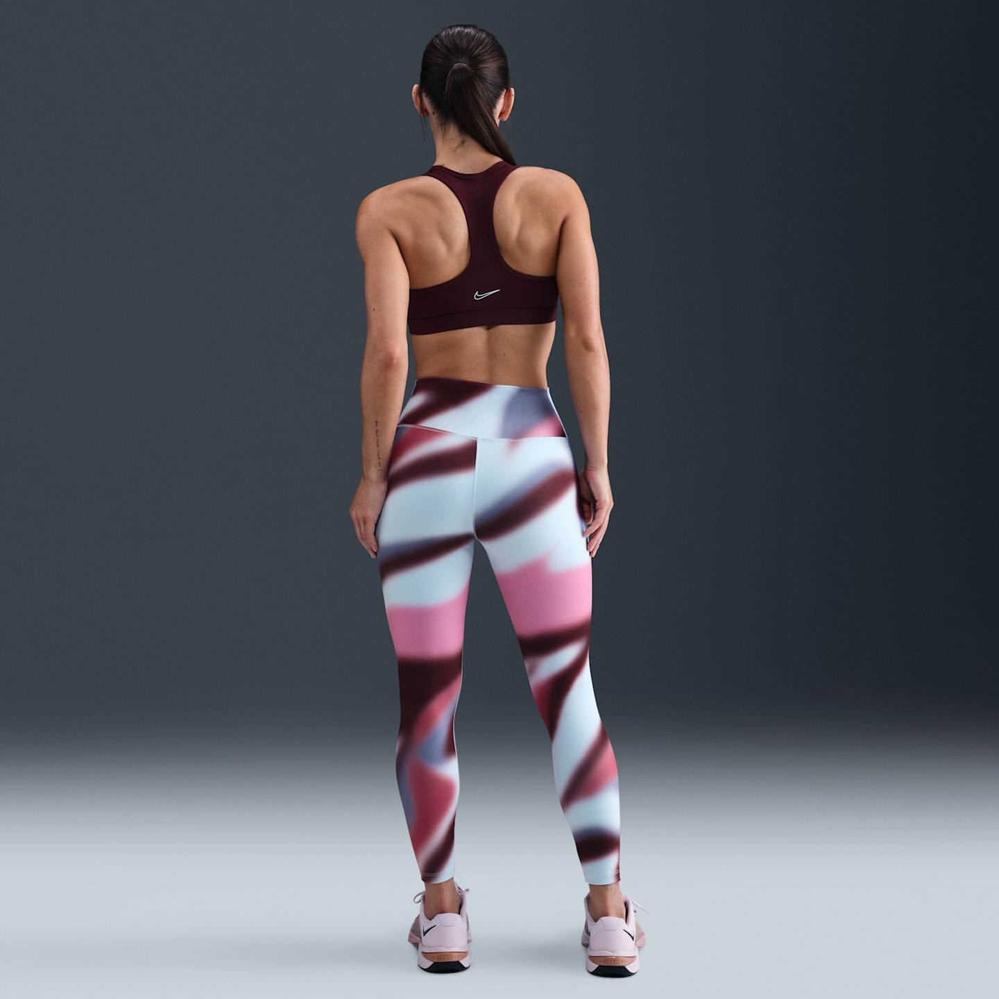 Женские леггинсы Nike One Women's Dri-FIT High-Waisted 7/8 Leggings — фото 4