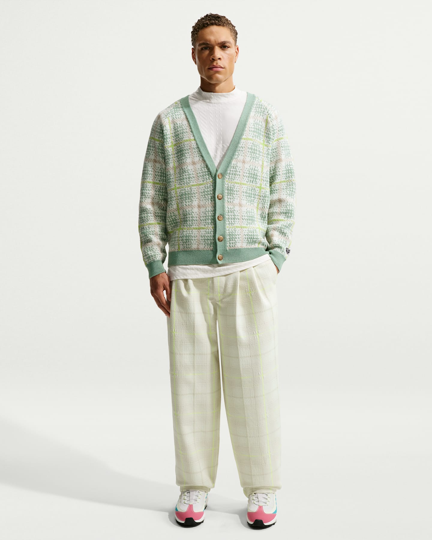 Мужские брюки Nike Tartan Men's Loose Golf Pants — фото 7
