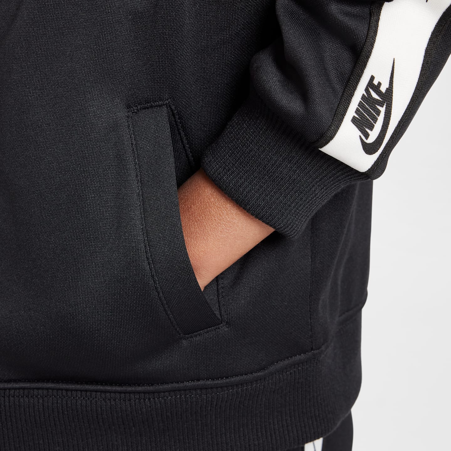 Детские кроссовки Nike Dri-FIT Toddler 2-Piece Full-Zip Set with Logo Taping — фото 5
