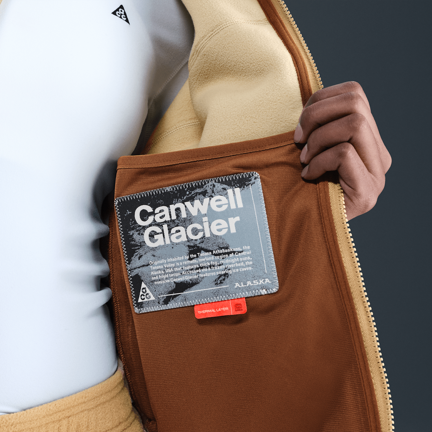 Nike ACG Canwell Glacier Women's Therma-FIT ADV Full-Zip Jacket — фото 6