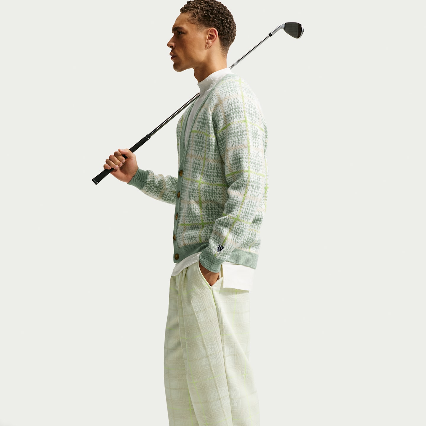 Мужские брюки Nike Tartan Men's Loose Golf Pants — фото 4