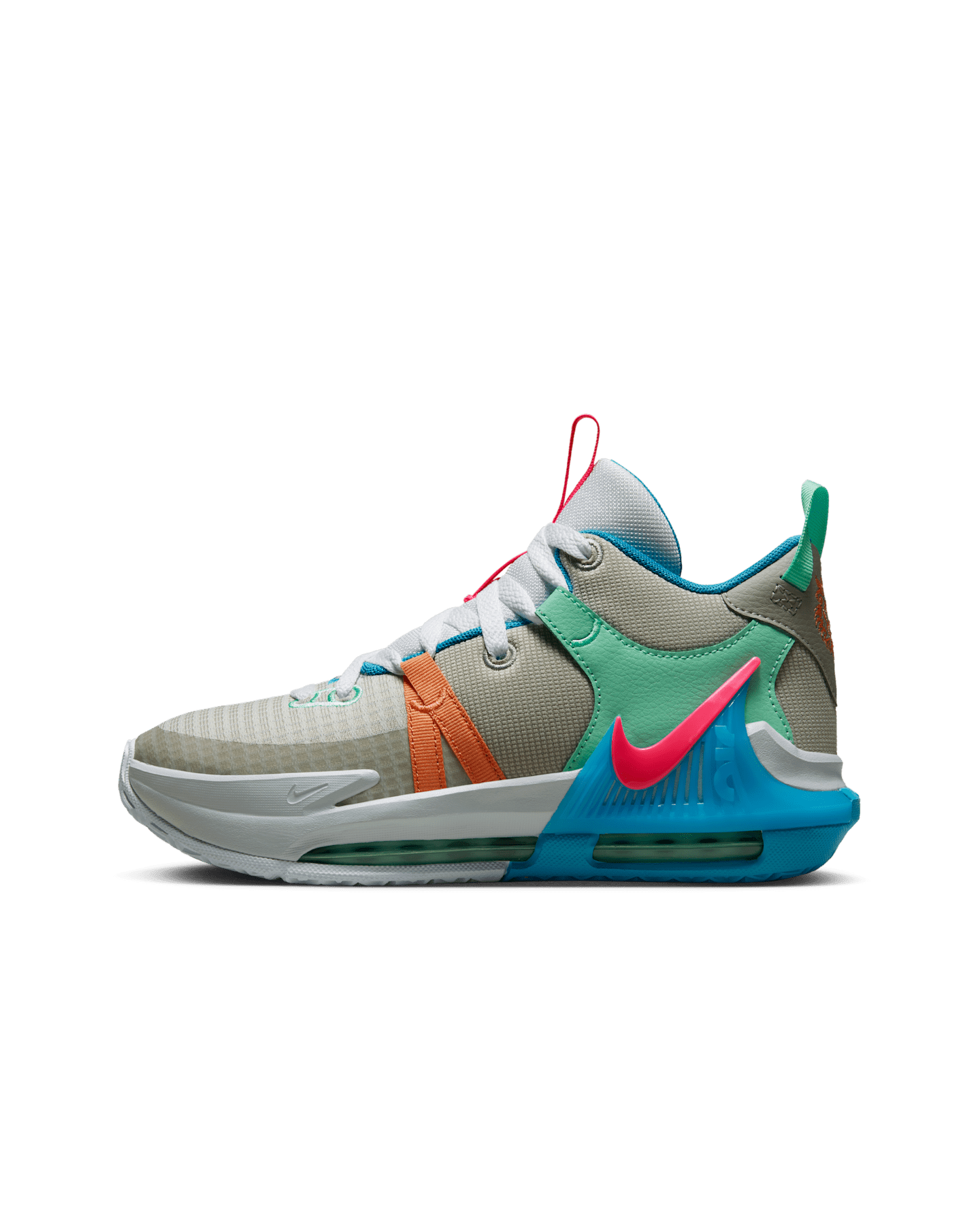 Детские кроссовки Nike LeBron Witness 7 Big Kids' Basketball Shoes — фото 9