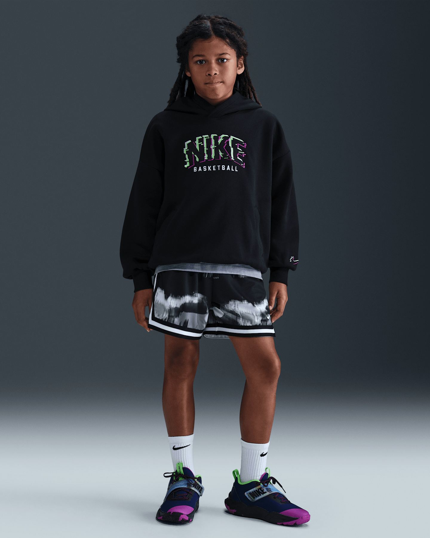 Детские шорты Nike DNA Big Kids' (Boys') Dri-FIT 5" Basketball Shorts — фото 6