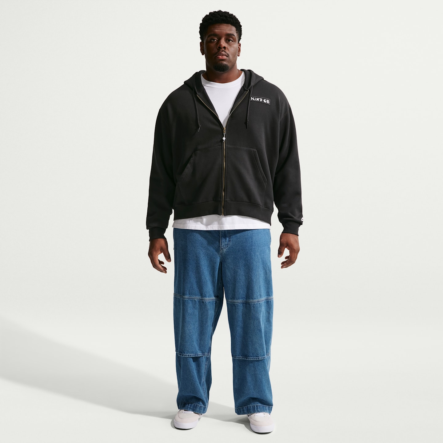 Мужские худи Nike SB Fleece Full-Zip Skate — фото 10