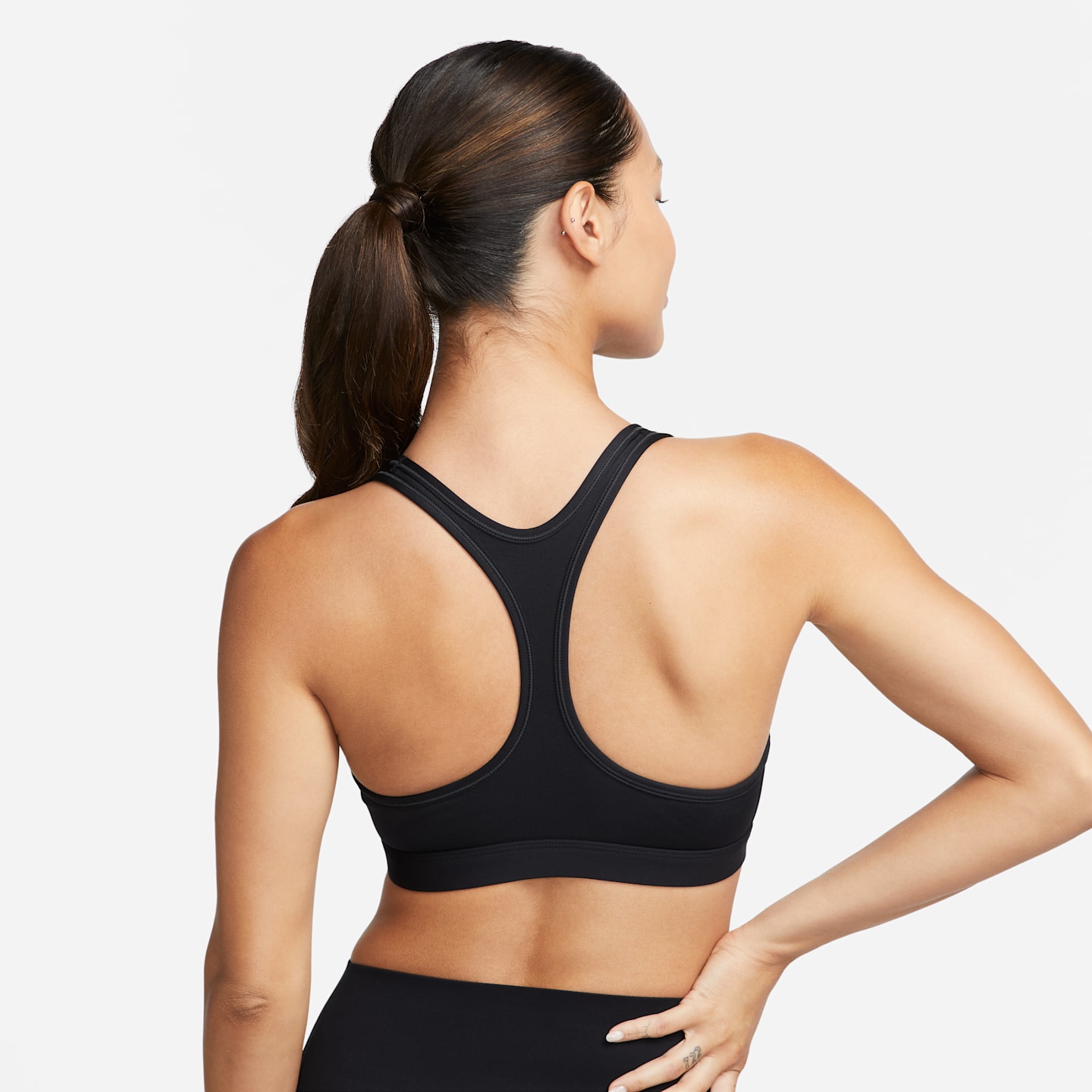Спортивное бра Swoosh Non, уплотнённая чашка, лёгкая поддержка — Nike — фото 3