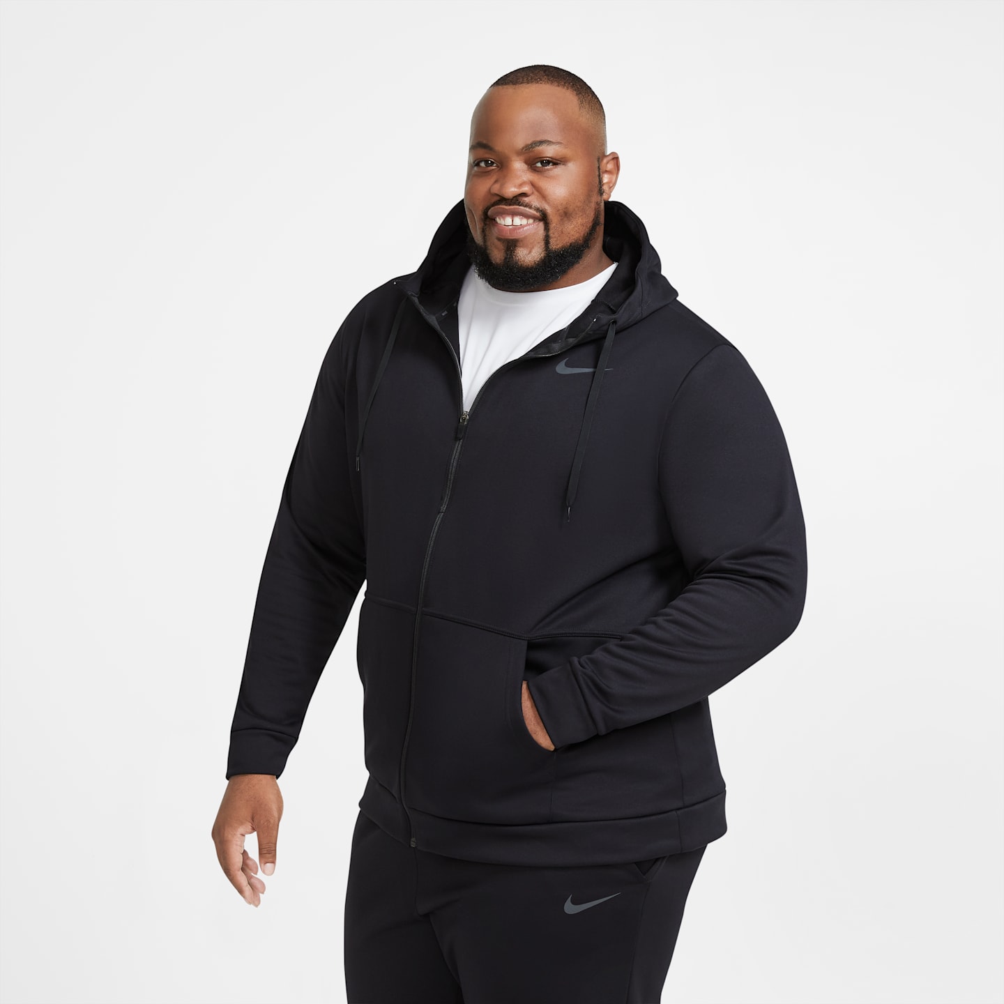 Мужские худи Nike Therma Men's Full-Zip Training — фото 7