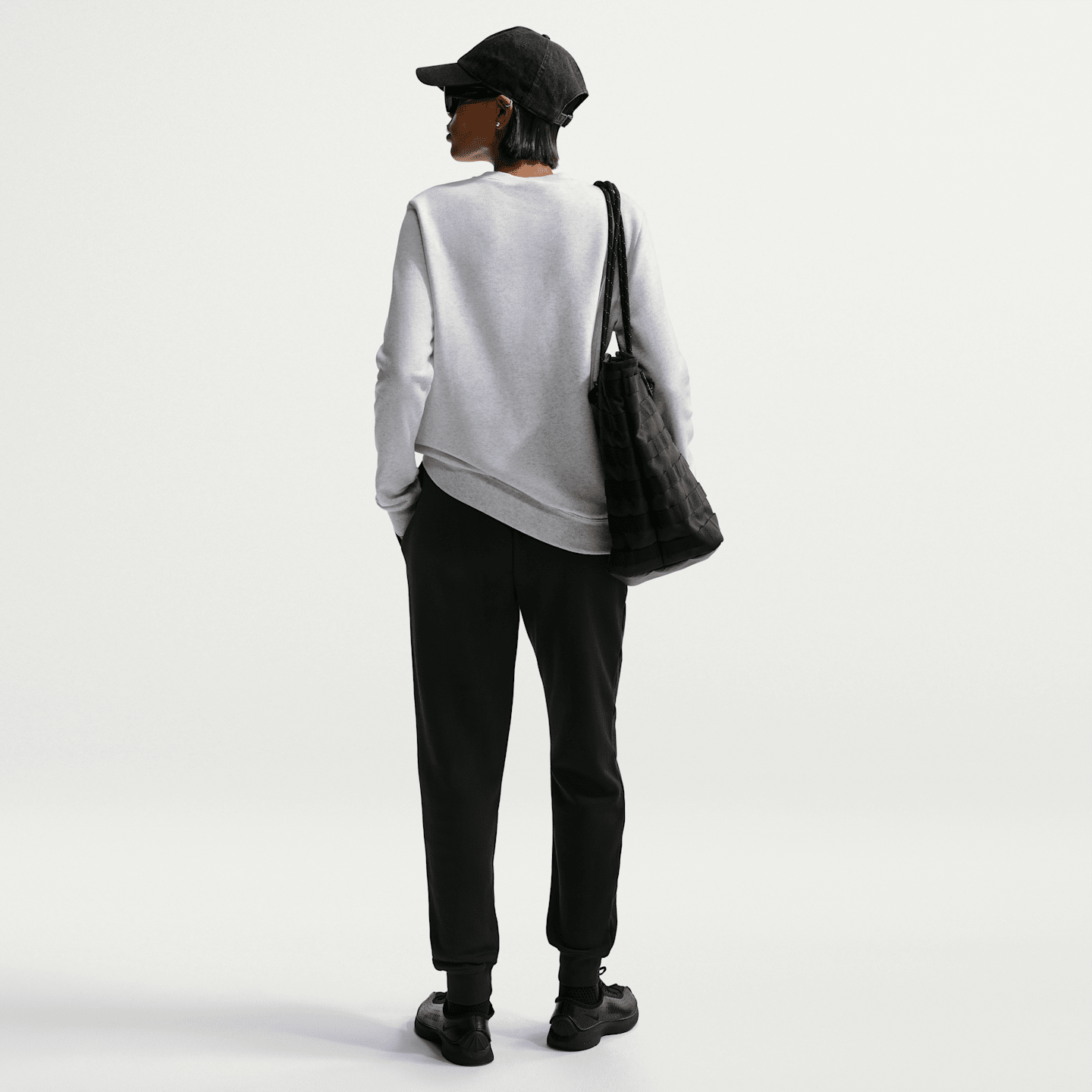 Женские брюки Nike Sportswear Club Fleece Women's Graphic Mid-Rise Pants — фото 5