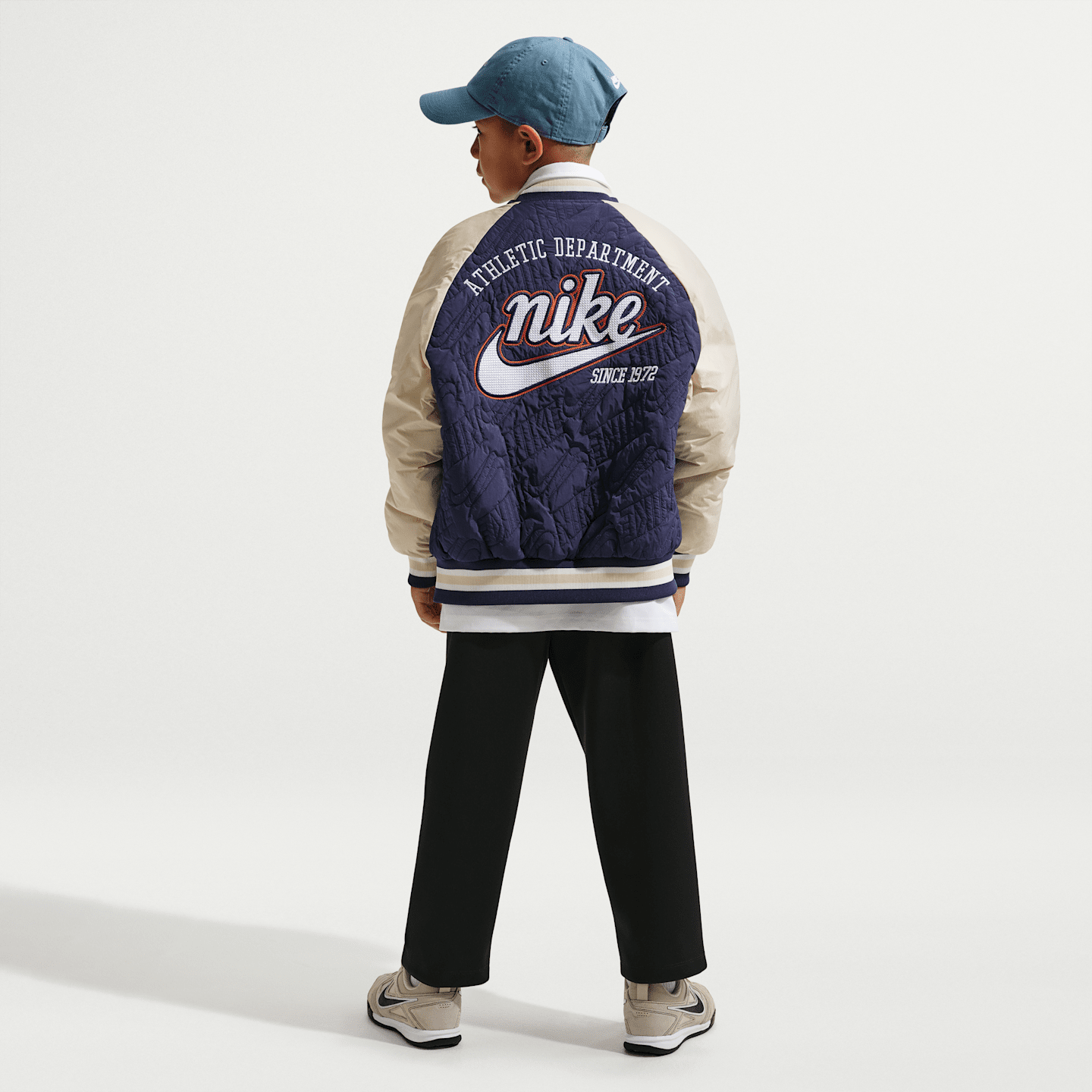 Детские брюки Nike Sportswear Collection Big Kids' Polyknit Pants — фото 6