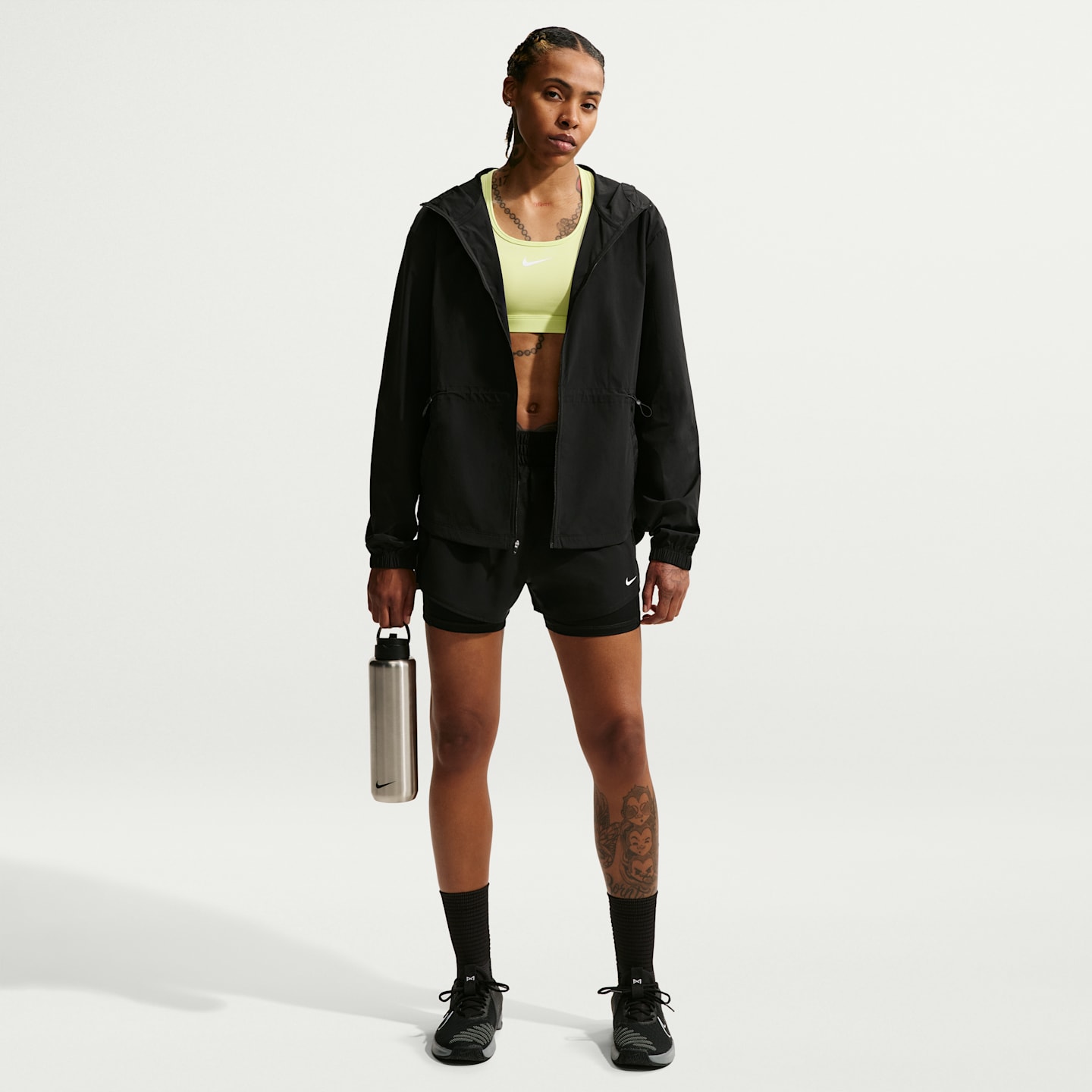 Nike One Women's UV Hooded Training Jacket — фото 4