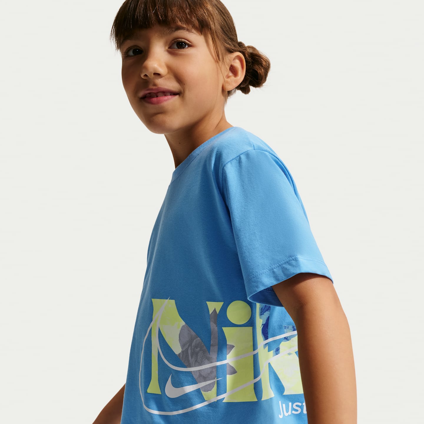 Детские футболки Nike Move With Nature Little Kids' Boxy T-Shirt — фото 3