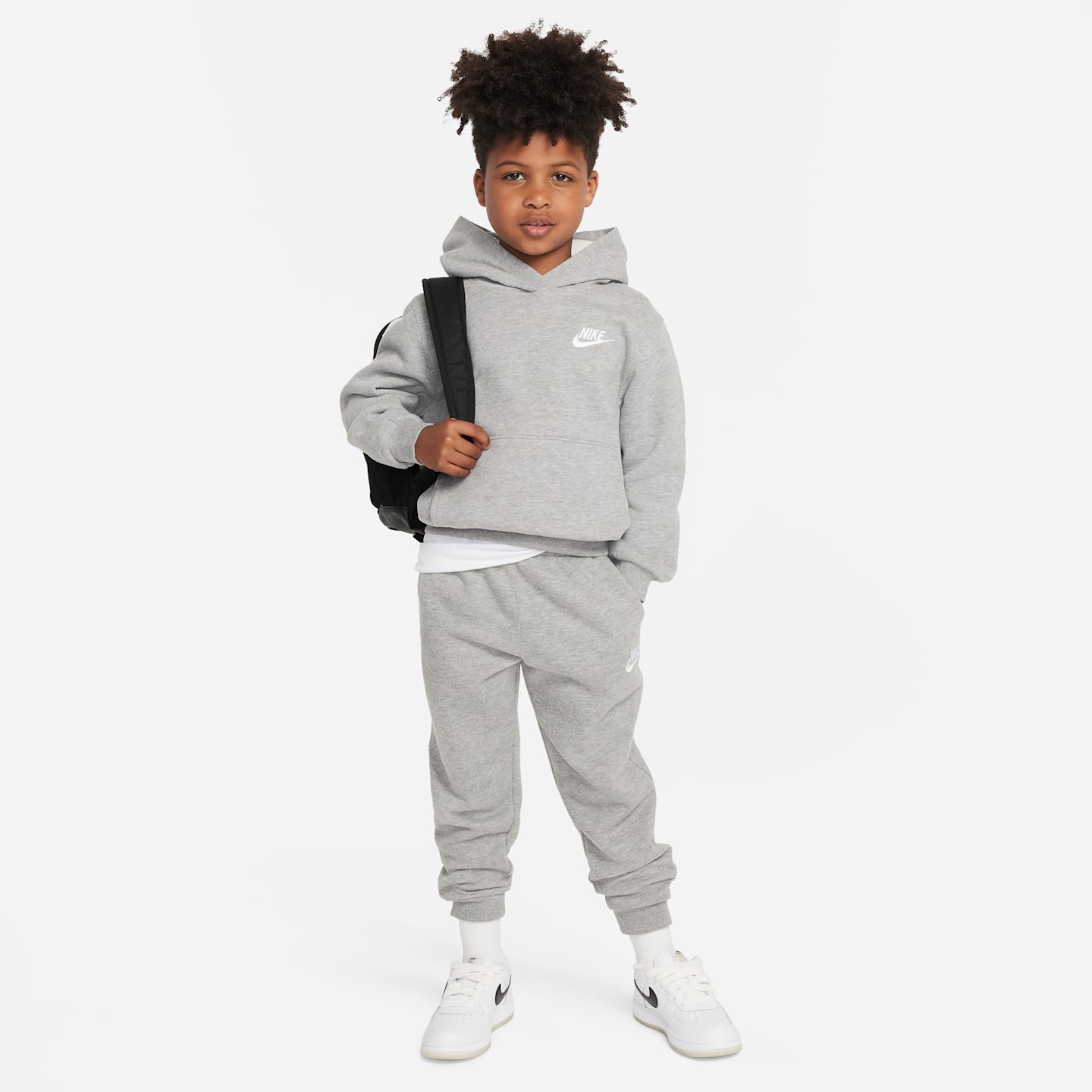 Детские худи Nike Sportswear Club Fleece Little Kids Full-Zip — фото 5