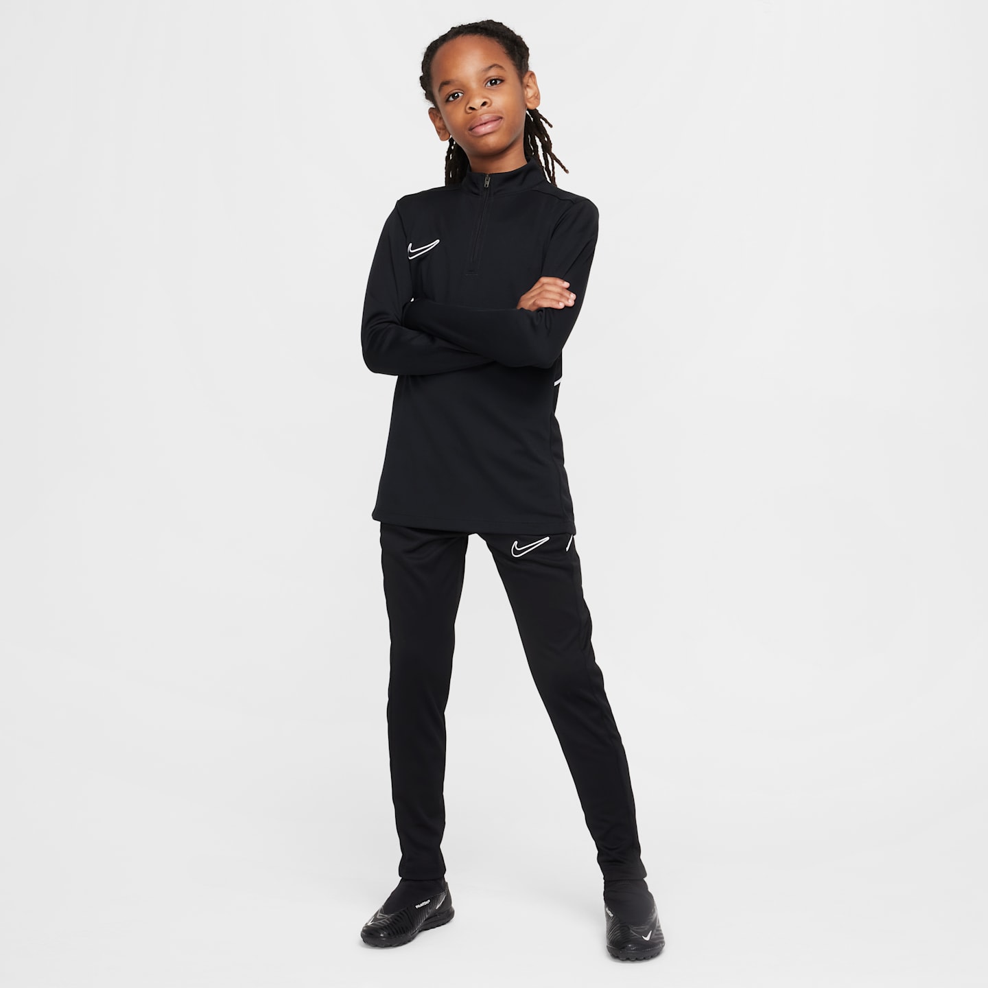 Детские брюки Nike Academy Big Kids' Dri-FIT Soccer Pants — фото 7