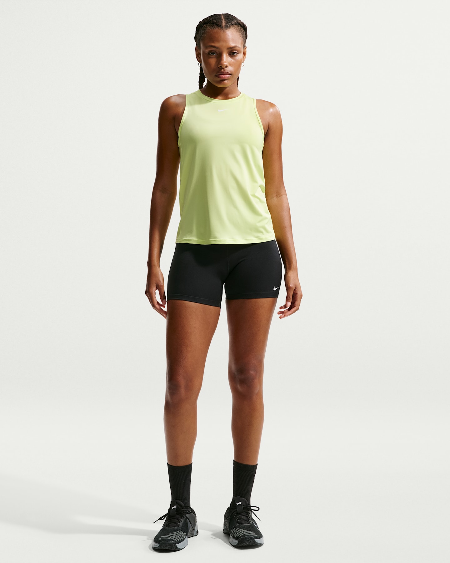 Женские шорты Nike One Women's High-Waisted 5" Biker Shorts — фото 7