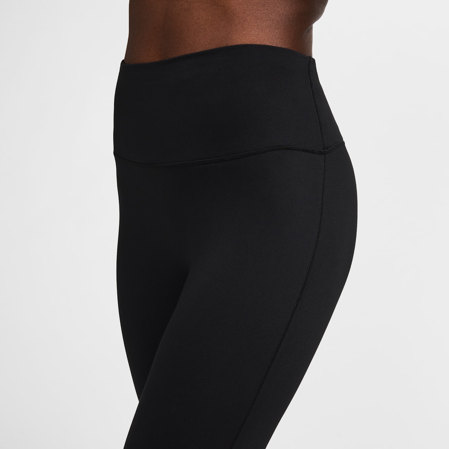 Женские леггинсы Nike One Seamless Front Women's High-Waisted Full-Length Leggings — фото 3