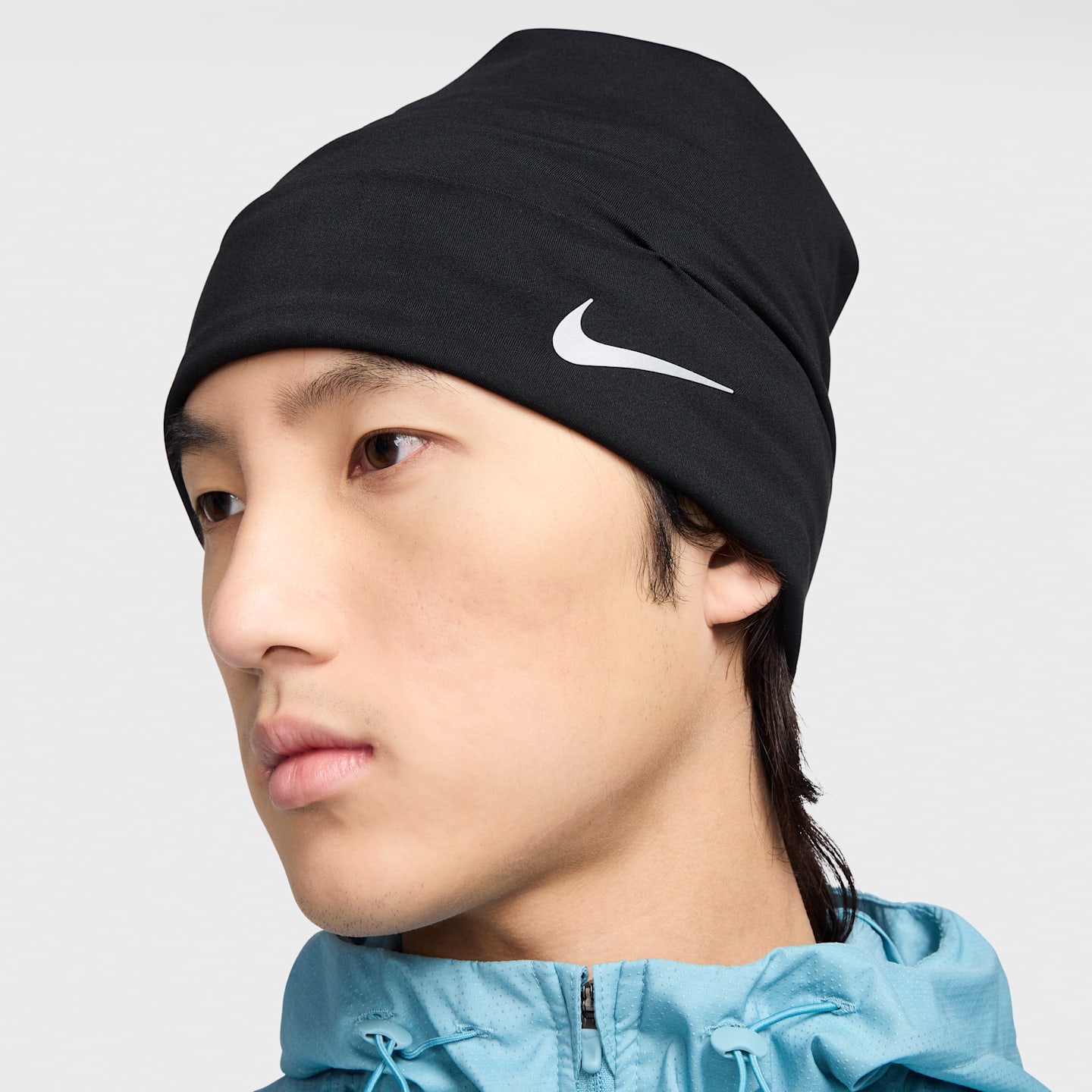 Мужские шапки Nike Peak Dri-FIT Cuffed Running Beanie — фото 4