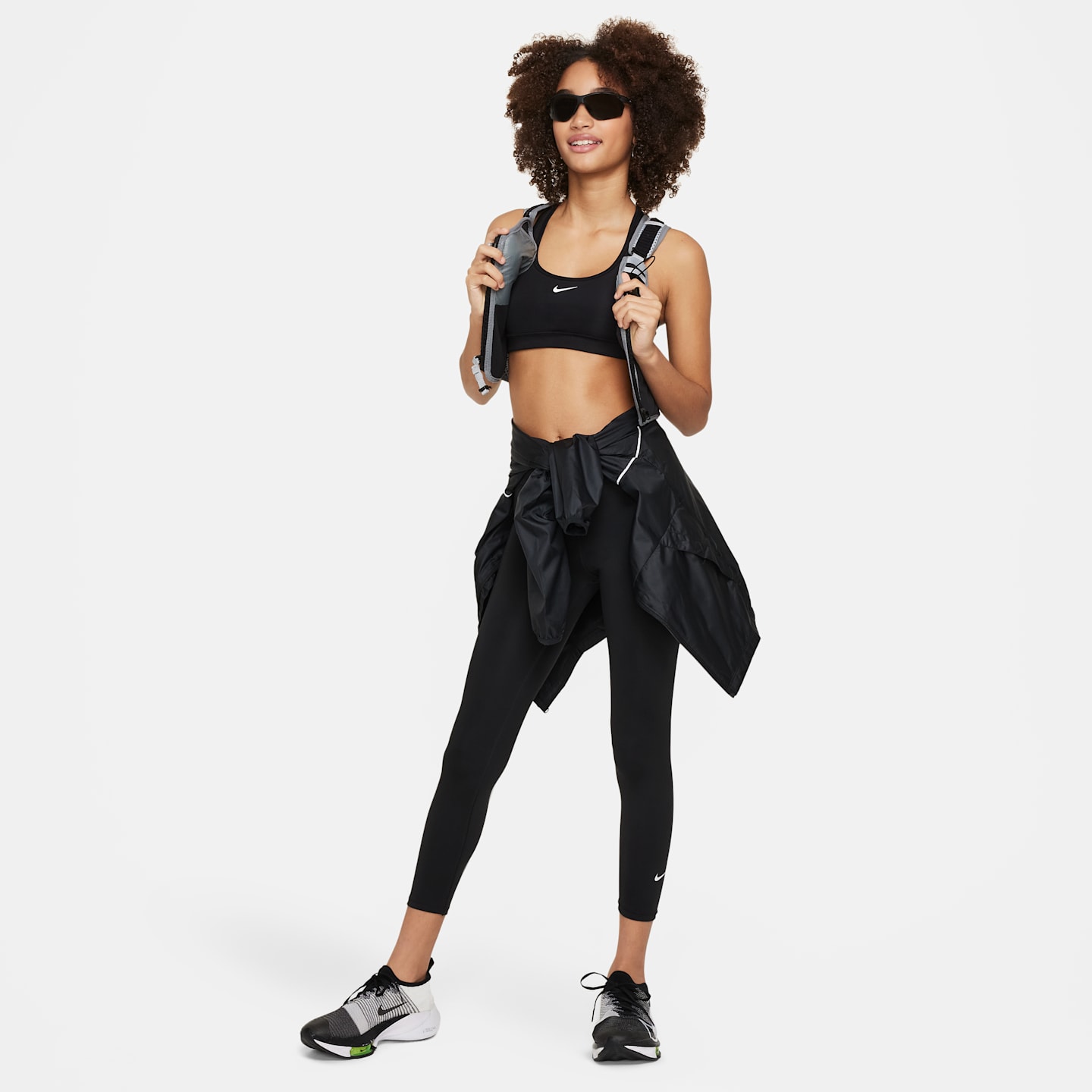 Nike Dri-FIT One Big Kids' (Girls') Leggings — фото 5