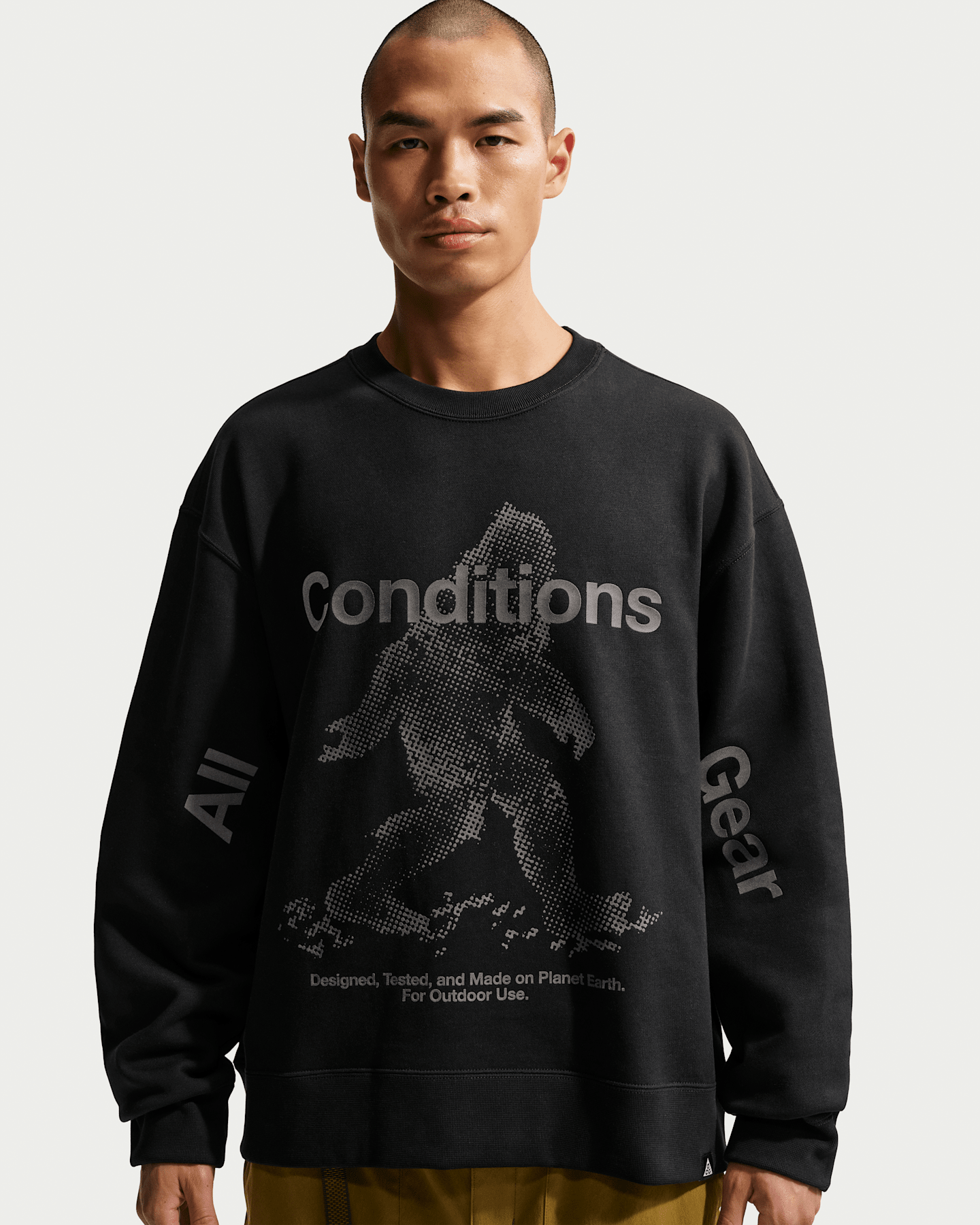 Мужские худи Nike ACG "Tuff Fleece" Men's Therma-FIT Pullover Crew-Neck Sweatshirt — фото 8