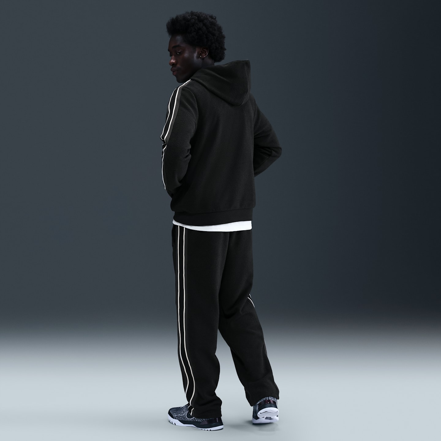 Мужские брюки Nike LeBron Standard Issue Men's Therma-FIT Basketball Pants — фото 4