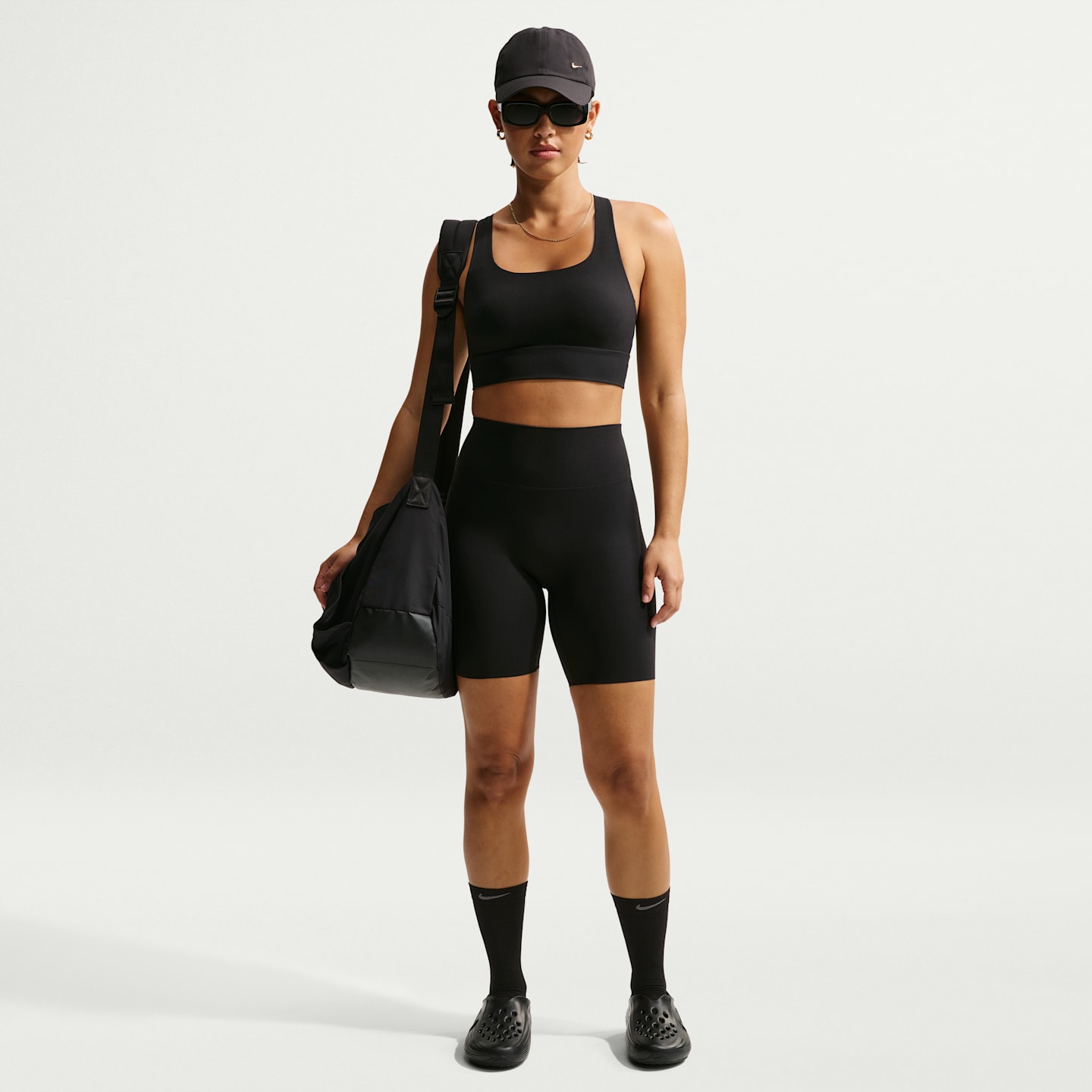 Спортивное бра Zenvy Longline, уплотнённая чашка — Nike — фото 4