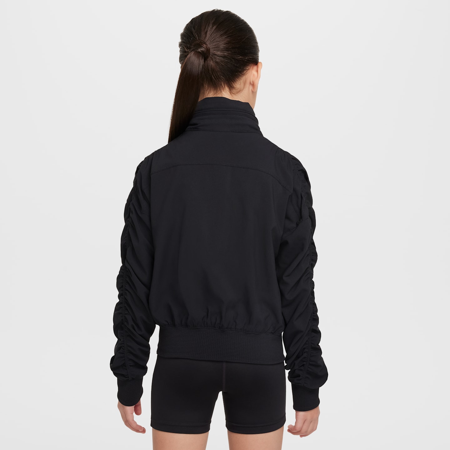 Детские куртки Nike Girls' Dri-FIT Lightweight Jacket — фото 2
