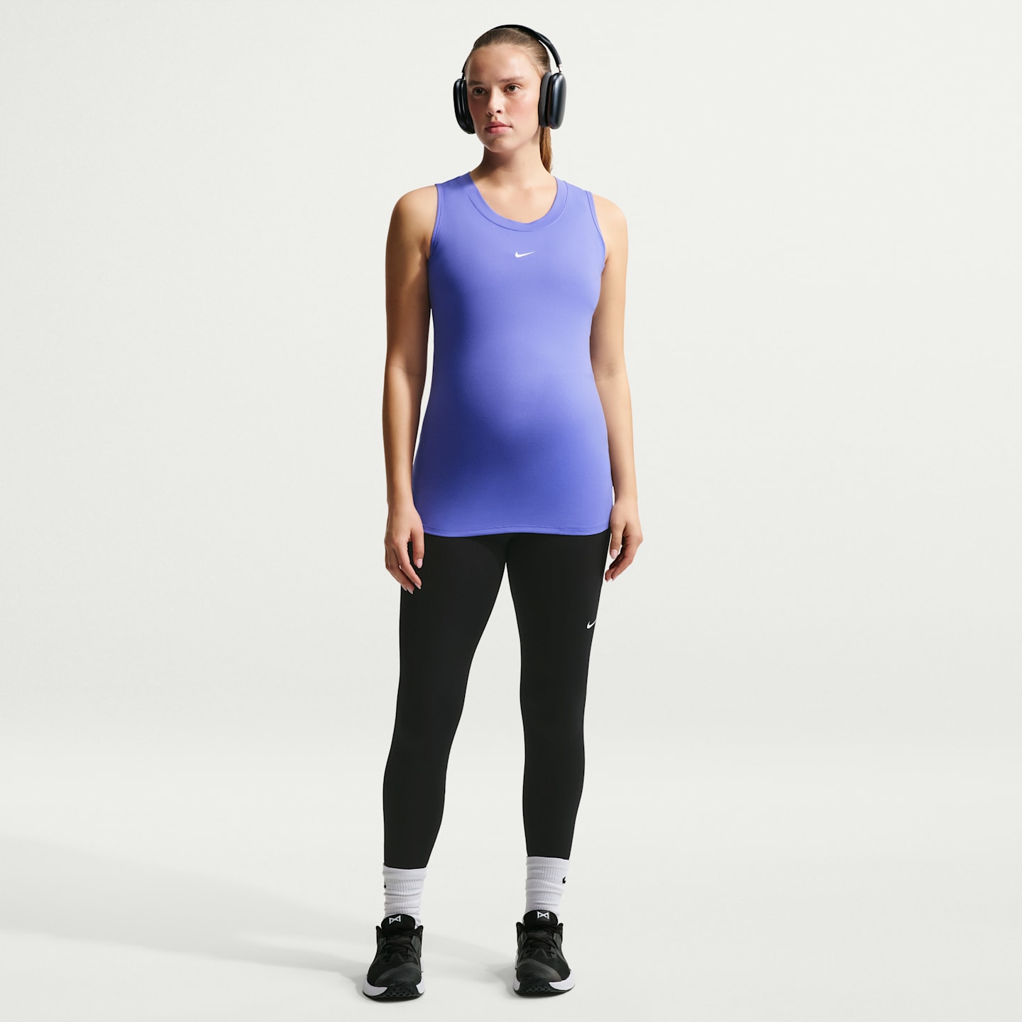 Женские леггинсы Nike (M) One Women's High-Waisted 7/8 Leggings with Pockets (Maternity) — фото 1