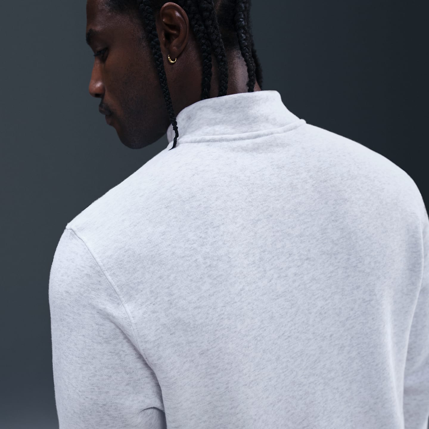 Мужские свитеры Nike Sportswear Club Men's 1/2-Zip Fleece Top — фото 2