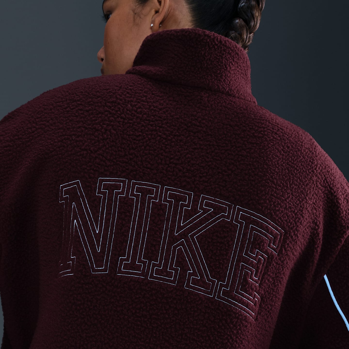 Женские куртки Nike Sportswear Women's Full-Zip High-Pile Fleece Jacket — фото 2