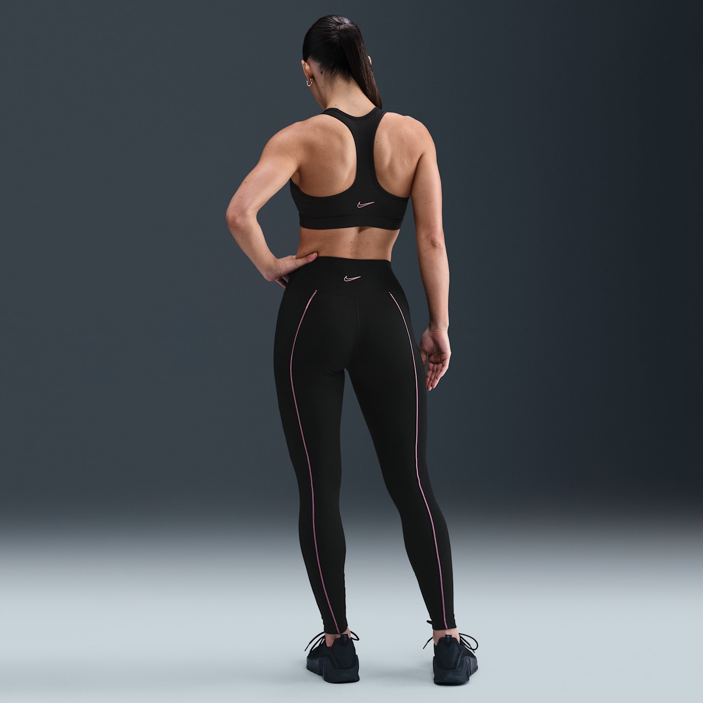 Женские леггинсы Nike One Women's High-Waisted Full-Length Leggings — фото 4